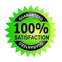 Satisfaction guaranty
